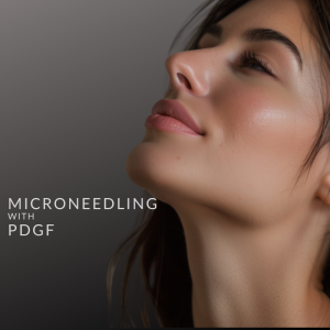 Microneedling with PDGF